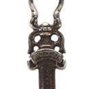 Chrome Hearts Dagger Pendant Top Charm Ag925 Silver Auth 152466M-8