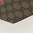 GUCCI GG Supreme Chain Shoulder Bag PVC Beige Gold 678131 Auth 152468AM-15