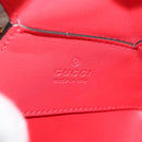 GUCCI GG Supreme Chain Shoulder Bag PVC Beige Gold 678131 Auth 152468AM-21