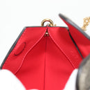 GUCCI GG Supreme Chain Shoulder Bag PVC Beige Gold 678131 Auth 152468AM-23