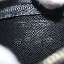 LOUIS VUITTON Multicolor Pochette Cles NM Coin Purse Black M60279 Auth 152469SM-17