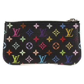 LOUIS VUITTON Multicolor Pochette Cles NM Coin Purse Black M60279 Auth 152469SM - 0