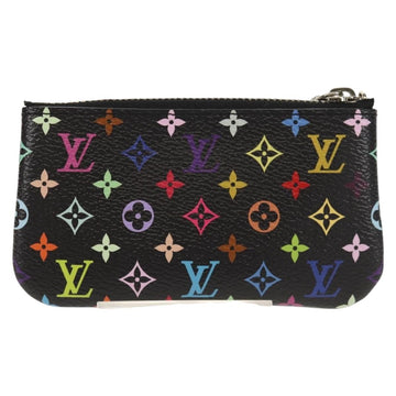 LOUIS VUITTON Multicolor Pochette Cles NM Coin Purse Black M60279 Auth 152469SM - 0