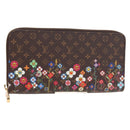 LOUIS VUITTON Zippy Wallet Louis Vuitton x Takashi Murakami M14162 Auth 152472SM-1