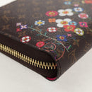 LOUIS VUITTON Zippy Wallet Louis Vuitton x Takashi Murakami M14162 Auth 152472SM-10