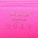 LOUIS VUITTON Zippy Wallet Louis Vuitton x Takashi Murakami M14162 Auth 152472SM-14
