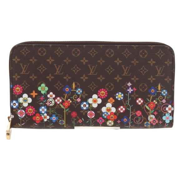 LOUIS VUITTON Zippy Wallet Louis Vuitton x Takashi Murakami M14162 Auth 152472SM