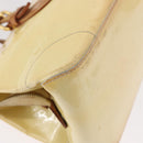 LOUIS VUITTON Monogram Vernis Rosewood Avenue Hand Bag Perle M93508 Auth 152503-9