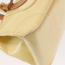 LOUIS VUITTON Monogram Vernis Rosewood Avenue Hand Bag Perle M93508 Auth 152503-15