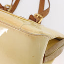 LOUIS VUITTON Monogram Vernis Rosewood Avenue Hand Bag Perle M93508 Auth 152503-16