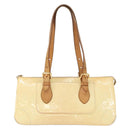 LOUIS VUITTON Monogram Vernis Rosewood Avenue Hand Bag Perle M93508 Auth 152503-13