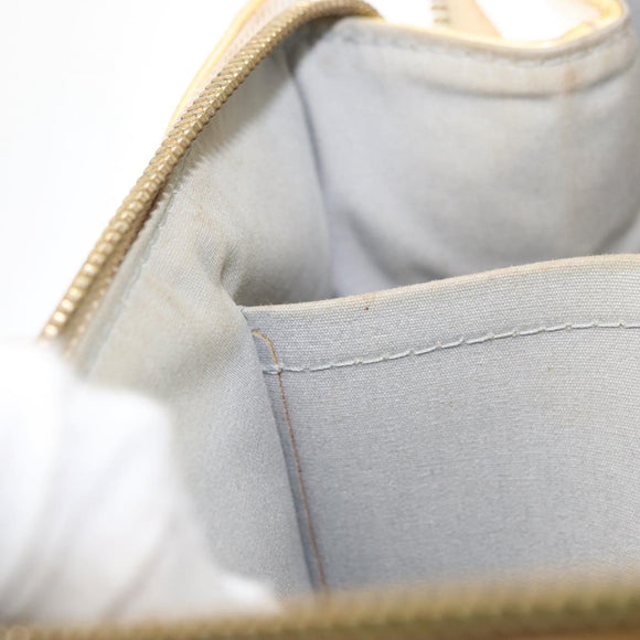 LOUIS VUITTON Monogram Vernis Rosewood Avenue Hand Bag Perle M93508 Auth 152503