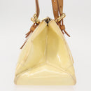 LOUIS VUITTON Monogram Vernis Rosewood Avenue Hand Bag Perle M93508 Auth 152503-4