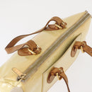 LOUIS VUITTON Monogram Vernis Rosewood Avenue Hand Bag Perle M93508 Auth 152503-6