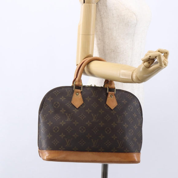 LOUIS VUITTON Monogram Alma Hand Bag M51130 LV Auth 152504