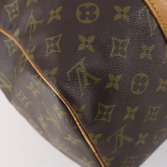 LOUIS VUITTON Monogram Sac Souple 35 Boston Bag M41626 LV Auth 152506