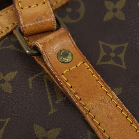 LOUIS VUITTON Monogram Sac Souple 35 Boston Bag M41626 LV Auth 152506