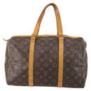 LOUIS VUITTON Monogram Sac Souple 35 Boston Bag M41626 LV Auth 152506-13