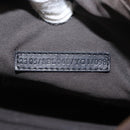 FENDI Zucchino Canvas Boston Bag PVC Dark Brown Gold Auth 152507-12