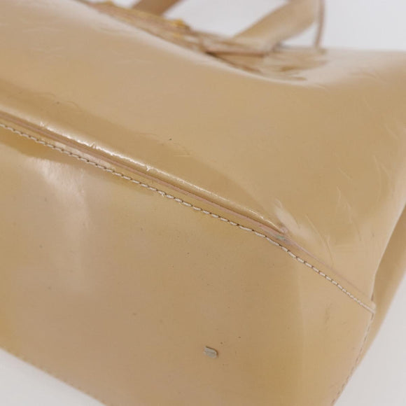 LOUIS VUITTON Monogram Vernis Wilshire PM Bag Rose Florentin M91642 Auth 152514