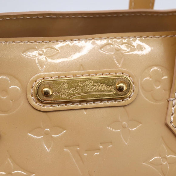 LOUIS VUITTON Monogram Vernis Wilshire PM Bag Rose Florentin M91642 Auth 152514