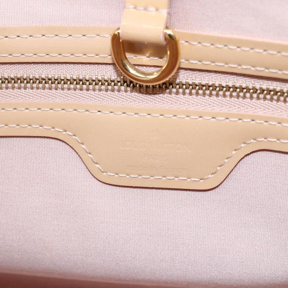 LOUIS VUITTON Monogram Vernis Wilshire PM Bag Rose Florentin M91642 Auth 152514