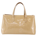 LOUIS VUITTON Monogram Vernis Wilshire PM Bag Rose Florentin M91642 Auth 152514-2