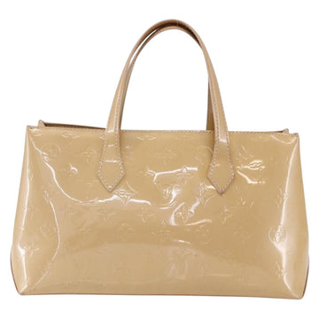 LOUIS VUITTON Monogram Vernis Wilshire PM Bag Rose Florentin M91642 Auth 152514 - 0