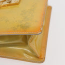 LOUIS VUITTON Monogram Vernis Spring street Hand Bag Gris M91029 LV Auth 152515-9