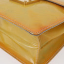 LOUIS VUITTON Monogram Vernis Spring street Hand Bag Gris M91029 LV Auth 152515-14