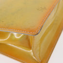 LOUIS VUITTON Monogram Vernis Spring street Hand Bag Gris M91029 LV Auth 152515-15