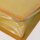 LOUIS VUITTON Monogram Vernis Spring street Hand Bag Gris M91029 LV Auth 152515-16