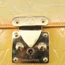 LOUIS VUITTON Monogram Vernis Spring street Hand Bag Gris M91029 LV Auth 152515-17