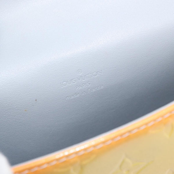 LOUIS VUITTON Monogram Vernis Spring street Hand Bag Gris M91029 LV Auth 152515