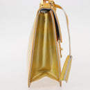 LOUIS VUITTON Monogram Vernis Spring street Hand Bag Gris M91029 LV Auth 152515-4