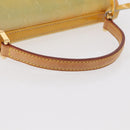 LOUIS VUITTON Monogram Vernis Spring street Hand Bag Gris M91029 LV Auth 152515-7