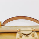 LOUIS VUITTON Monogram Vernis Spring street Hand Bag Gris M91029 LV Auth 152515-8