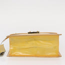 LOUIS VUITTON Monogram Vernis Spring street Hand Bag Gris M91029 LV Auth 152515-5