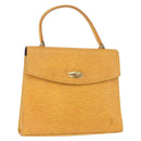 LOUIS VUITTON Epi Malesherbes Hand Bag Tassili Yellow Jonne M52379 Auth 152516-1