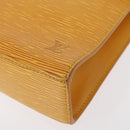 LOUIS VUITTON Epi Malesherbes Hand Bag Tassili Yellow Jonne M52379 Auth 152516-9