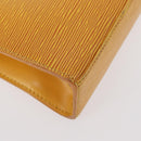 LOUIS VUITTON Epi Malesherbes Hand Bag Tassili Yellow Jonne M52379 Auth 152516-16