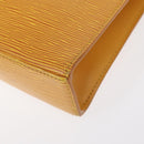LOUIS VUITTON Epi Malesherbes Hand Bag Tassili Yellow Jonne M52379 Auth 152516-17