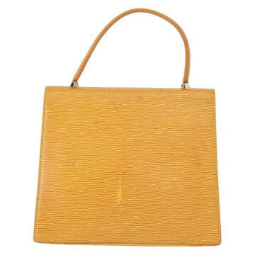LOUIS VUITTON Epi Malesherbes Hand Bag Tassili Yellow Jonne M52379 Auth 152516 - 0