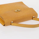 LOUIS VUITTON Epi Malesherbes Hand Bag Tassili Yellow Jonne M52379 Auth 152516-7