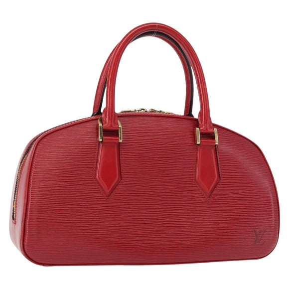 LOUIS VUITTON Epi jasmine Hand Bag Red M52087 LV Auth 152517