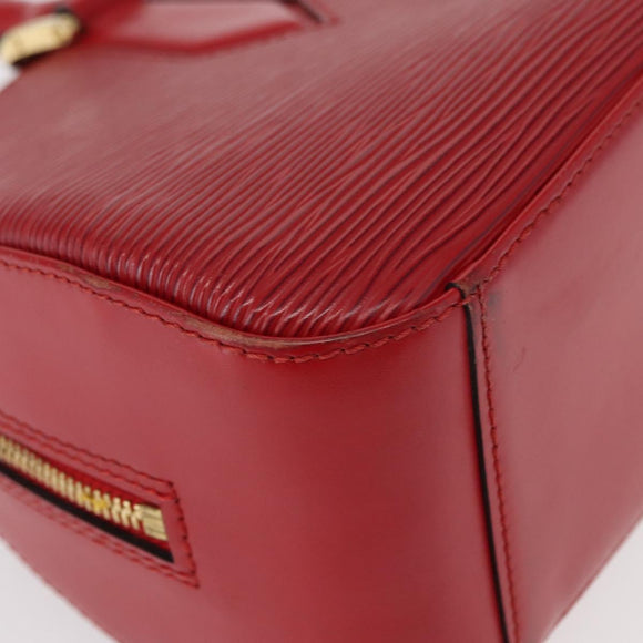 LOUIS VUITTON Epi jasmine Hand Bag Red M52087 LV Auth 152517