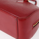 LOUIS VUITTON Epi jasmine Hand Bag Red M52087 LV Auth 152517-17