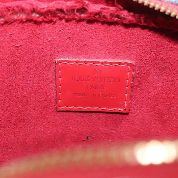 LOUIS VUITTON Epi jasmine Hand Bag Red M52087 LV Auth 152517