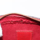 LOUIS VUITTON Epi jasmine Hand Bag Red M52087 LV Auth 152517-10