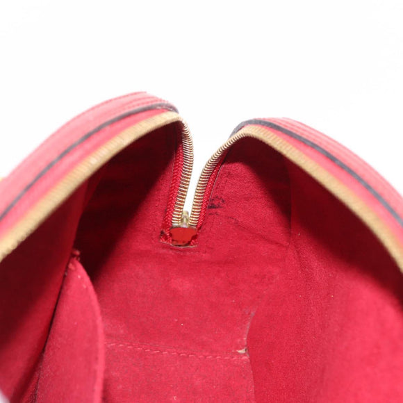 LOUIS VUITTON Epi jasmine Hand Bag Red M52087 LV Auth 152517